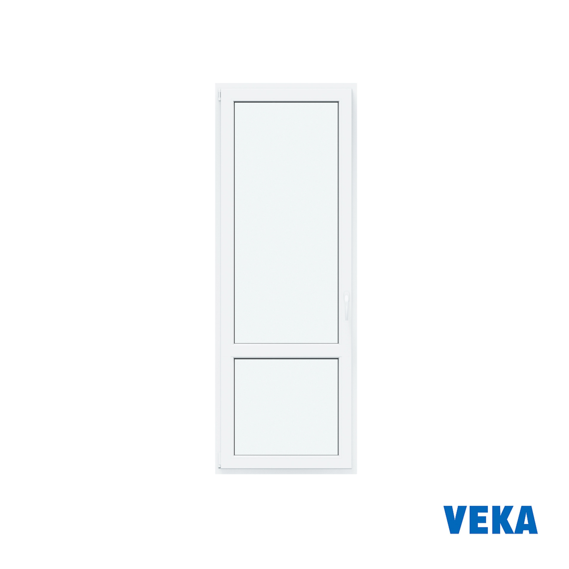 Пластиковая дверь ПВХ VEKA 2100x800мм (ВхШ) левая Двухкамерная