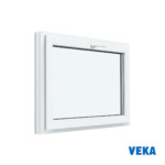 Пластиковое окно ПВХ VEKA одностворчатое 500x700мм (ВхШ) Двухкамерное