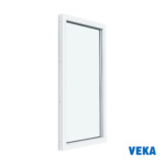 Пластиковое окно ПВХ VEKA глухое 1160x800мм (ВхШ) Двухкамерное