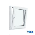 Пластиковое окно ПВХ VEKA одностворчатое 800x600мм (ВхШ) Двухкамерное